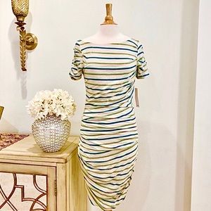 NWT Weston Striped Jersey Dress Size M & Size L
